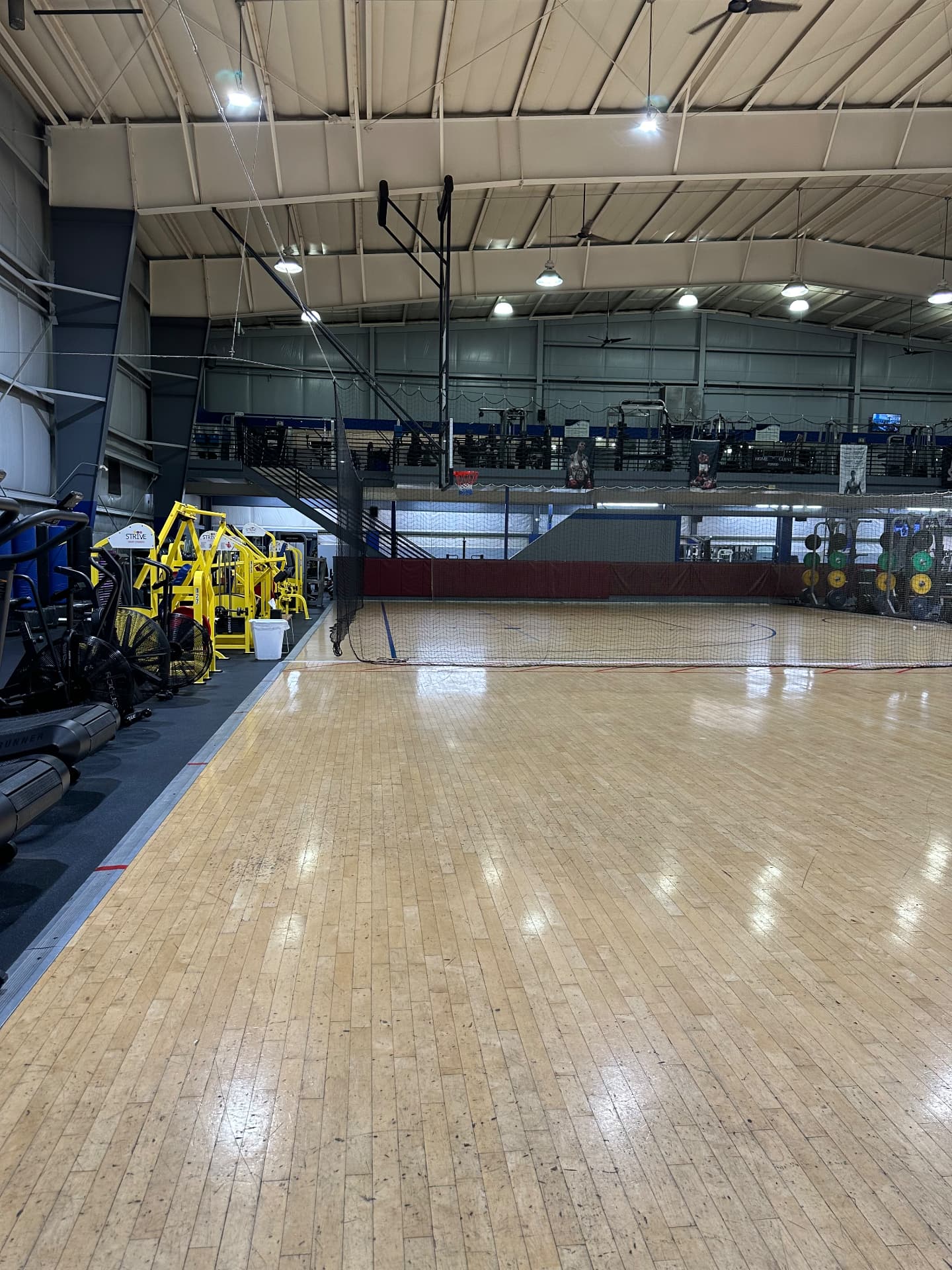 Court and field house floors Indoor basketball court and field house floor cleaned by Hello Clean & Company commercial crews