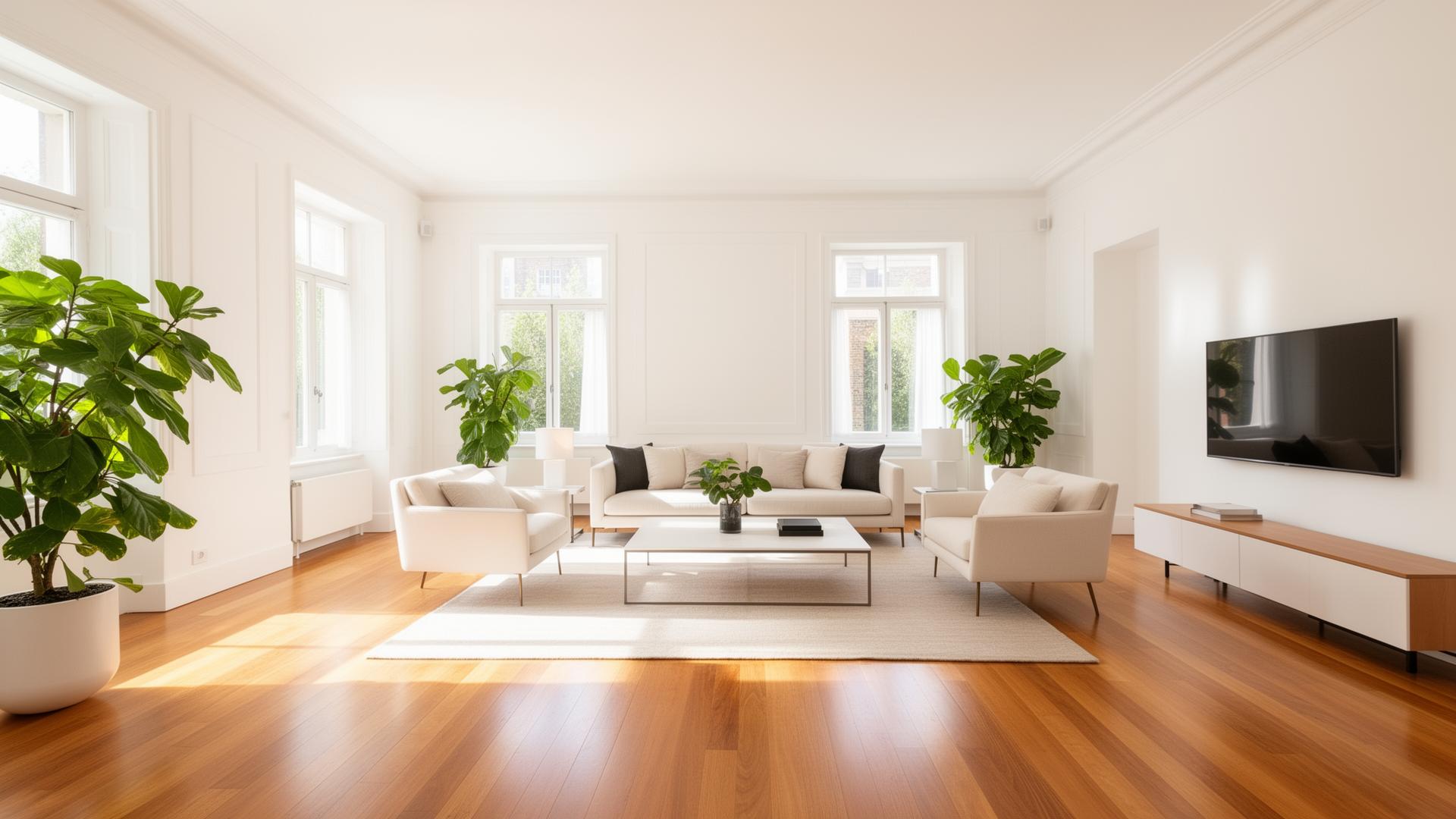 Clean vacant apartment ready for tenant move-in